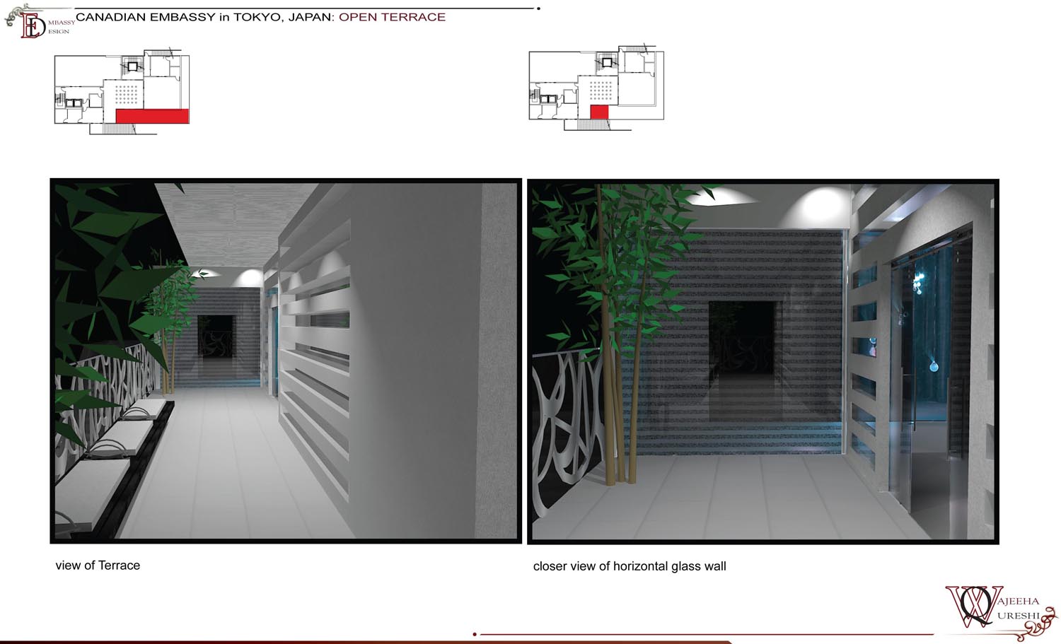 Canadian Embassy in Tokyo Japan Concept