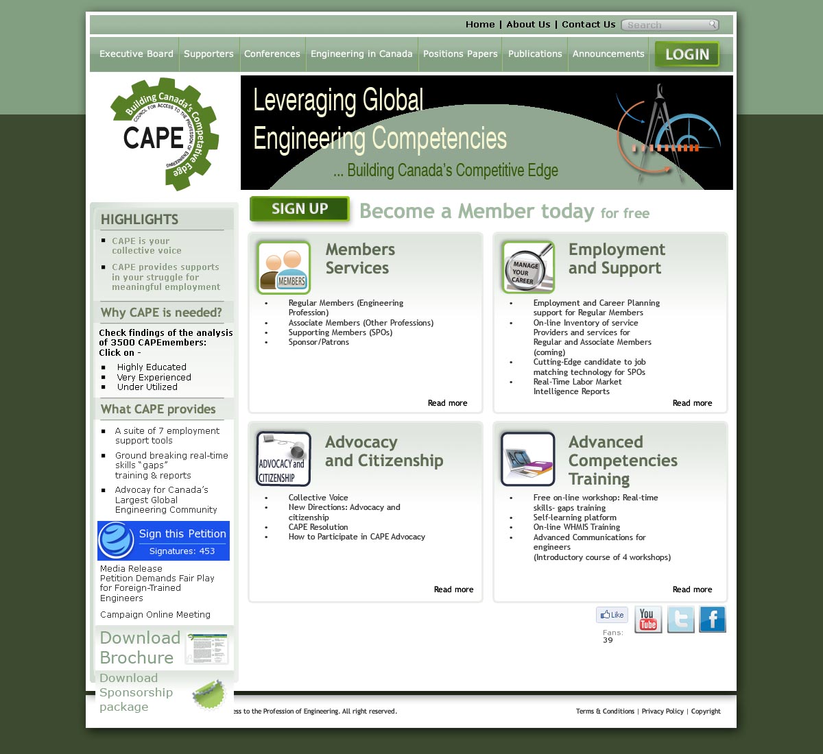 CAPE Website
