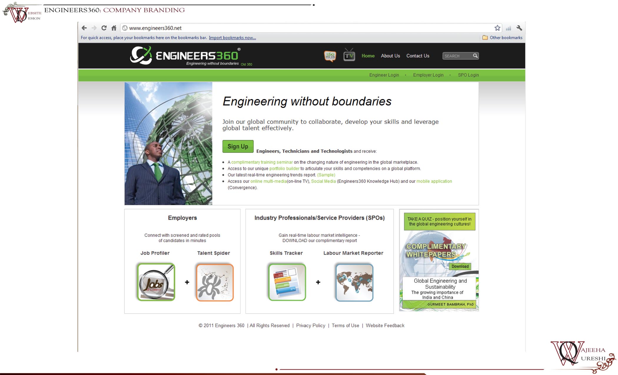 Engineers360 website, www.engineers360.net